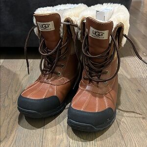 UGG Brown and Black Men's Rain & Snow Boots